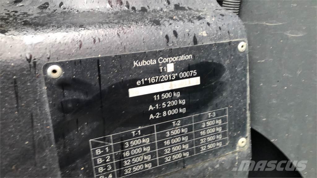 Kubota M7172 FL Tratores Agrícolas usados