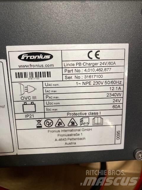 Linde L12AC/1171-01 Empilhador para operador externo