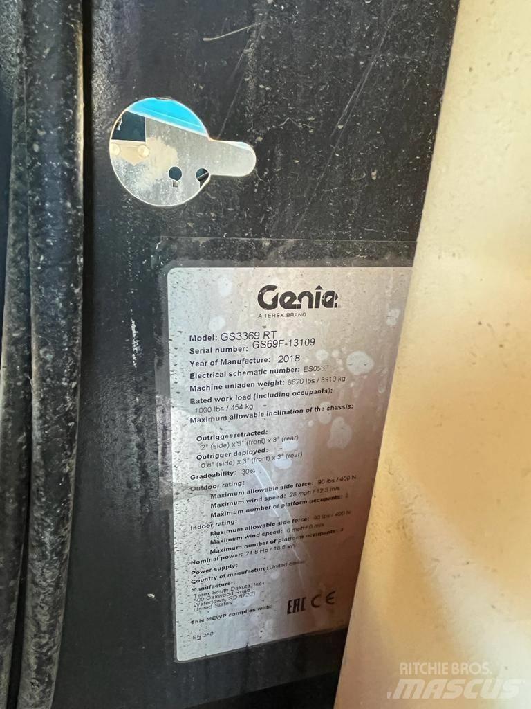 Genie 3369 Elevadores de tesoura