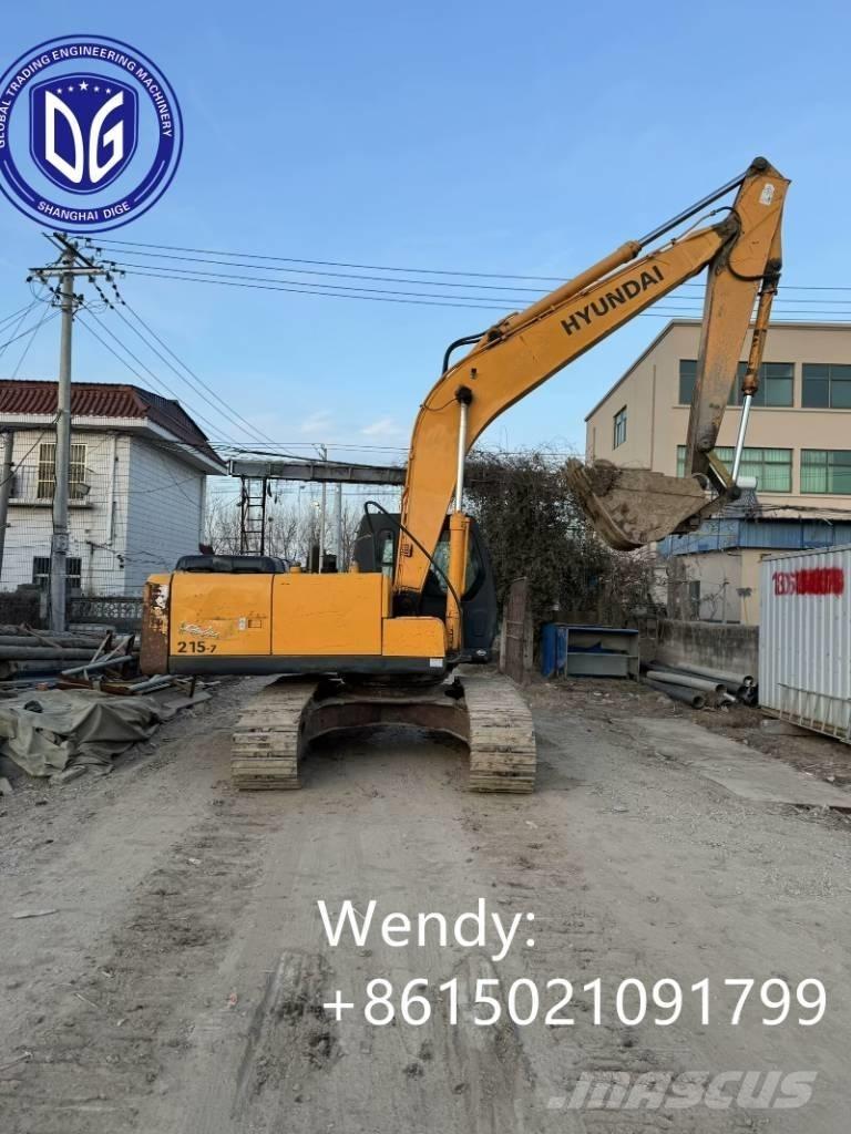 Hyundai 215VS Escavadeiras de esteiras