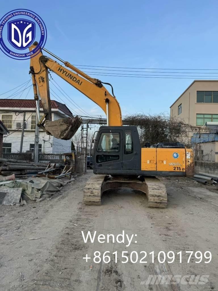 Hyundai 215VS Escavadeiras de esteiras