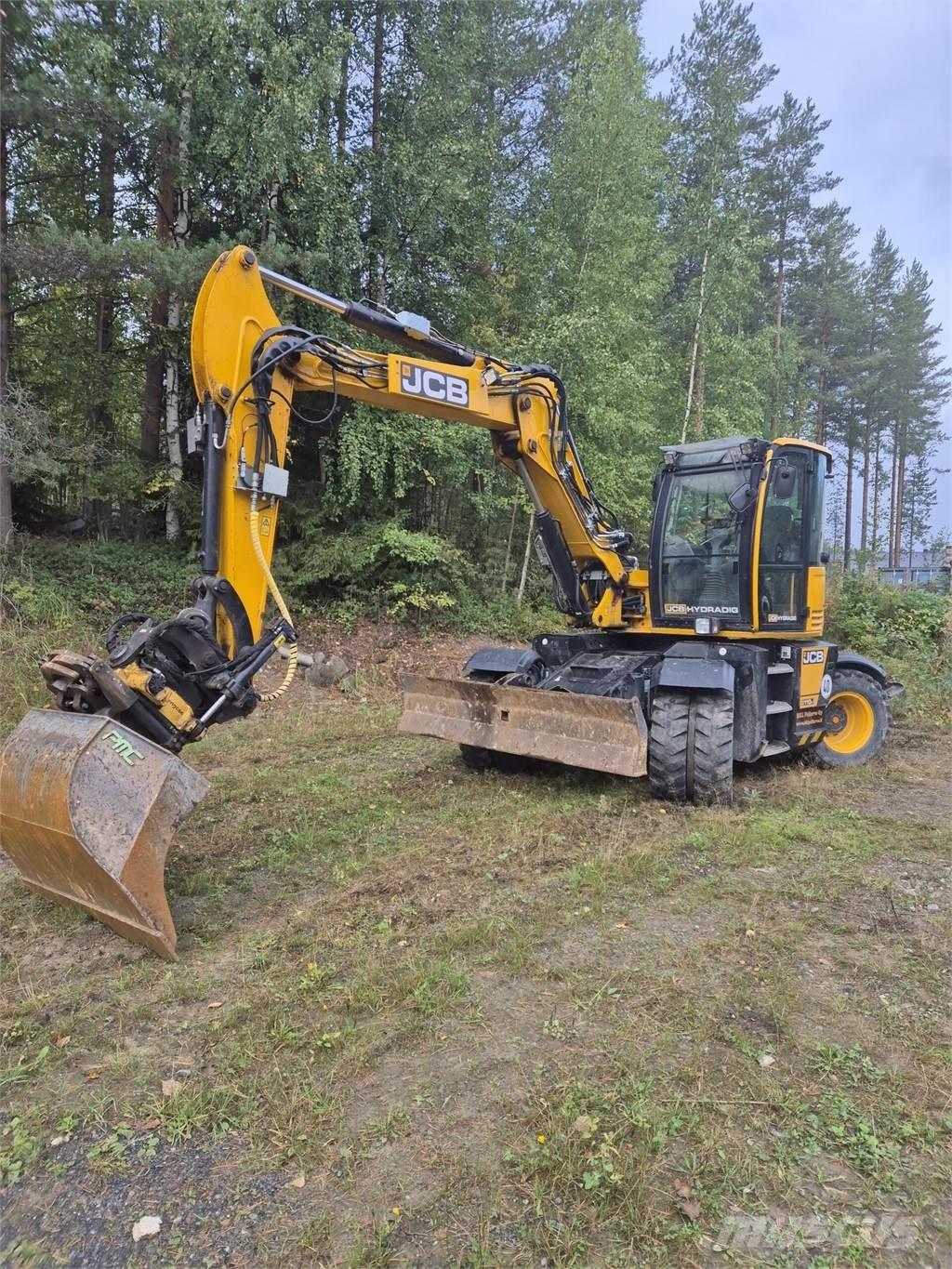 JCB 110W Hydradig Escavadoras de rodas