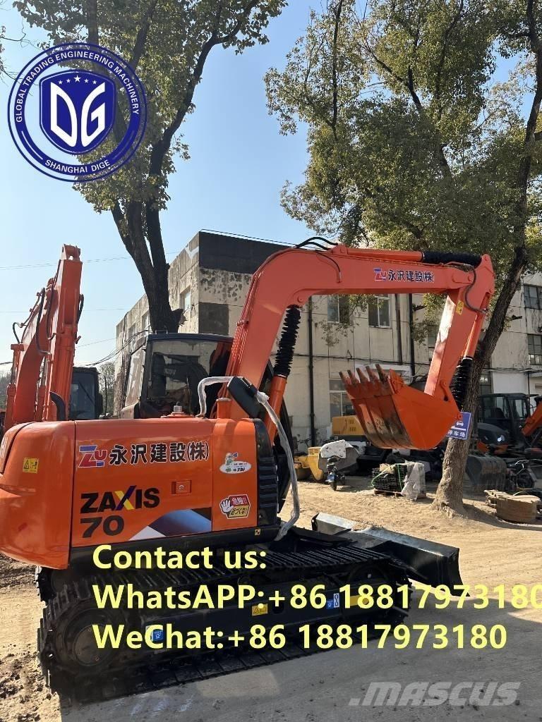Hitachi ZX 70 Miniescavadeiras