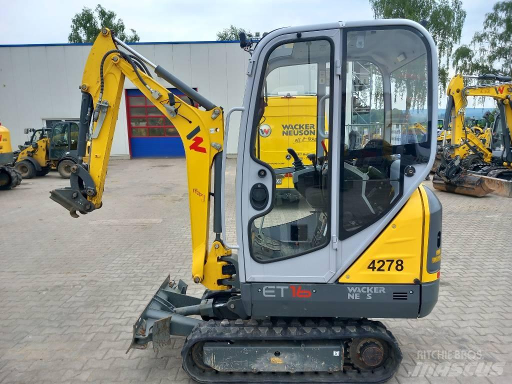 Wacker Neuson ET16 Escavadeiras de esteiras
