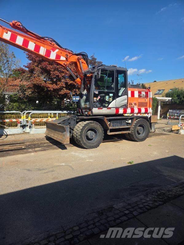 Hitachi Zaxis 140 W Escavadoras de rodas