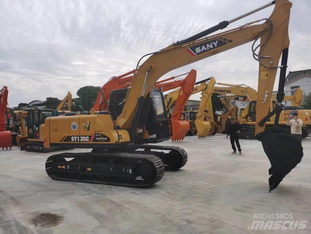 Sany SY135C Escavadeiras de esteiras