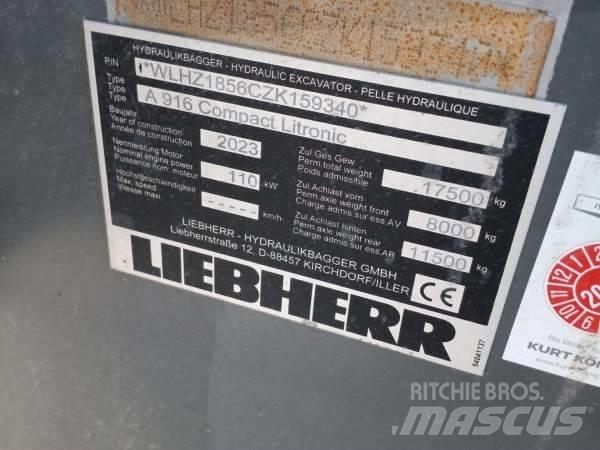 Liebherr A 916 Comp Escavadoras de rodas