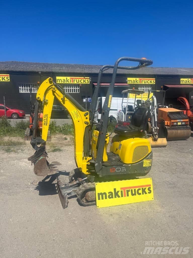 Wacker Neuson 803 RD Miniescavadeiras