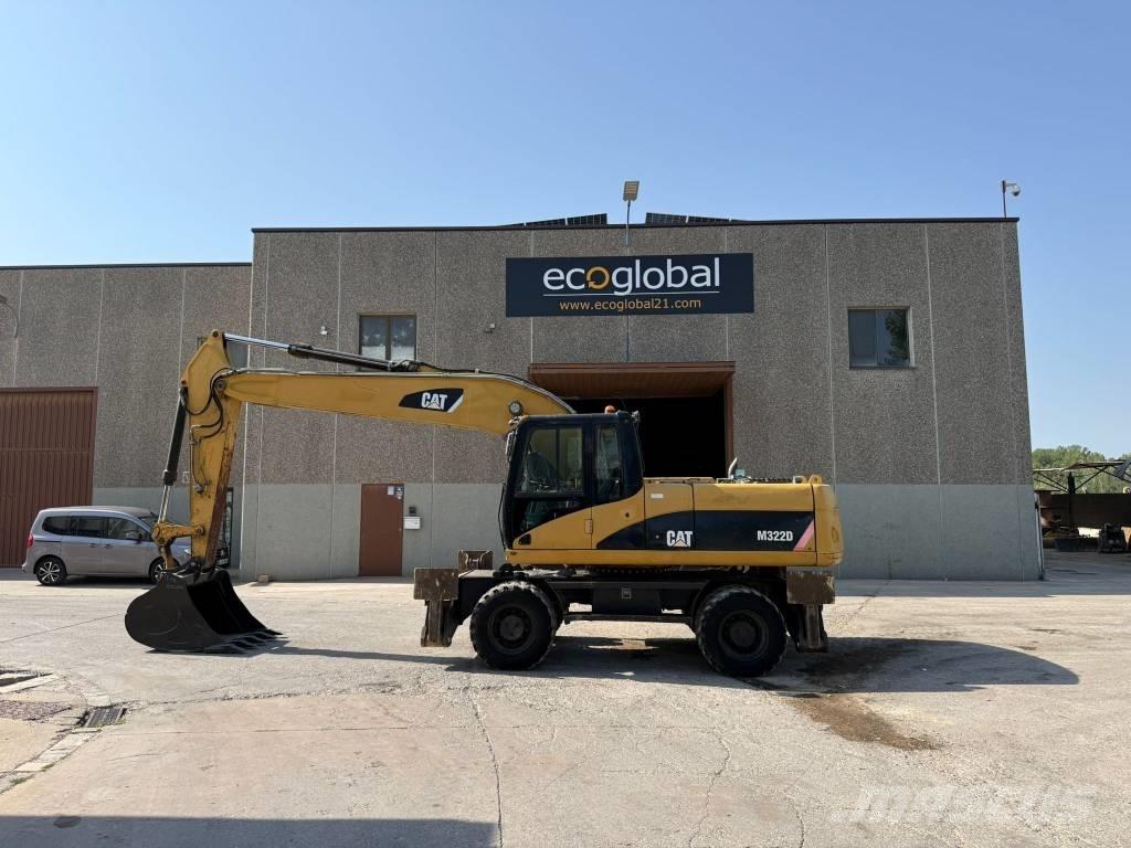 CAT M 322 D Escavadoras de rodas