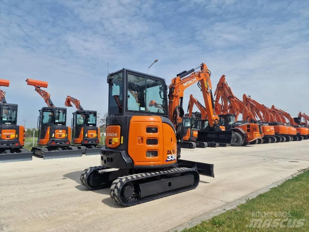 Hitachi ZX 33 U-6 Miniescavadeiras