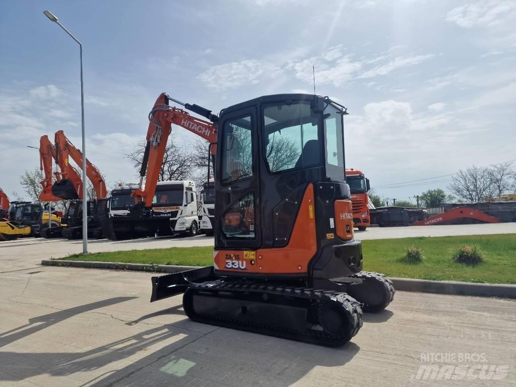 Hitachi ZX 33 U-6 Miniescavadeiras