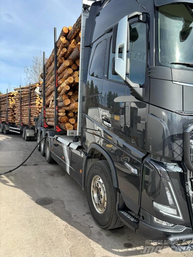 Volvo FH16 650 Caminhões de transporte de troncos