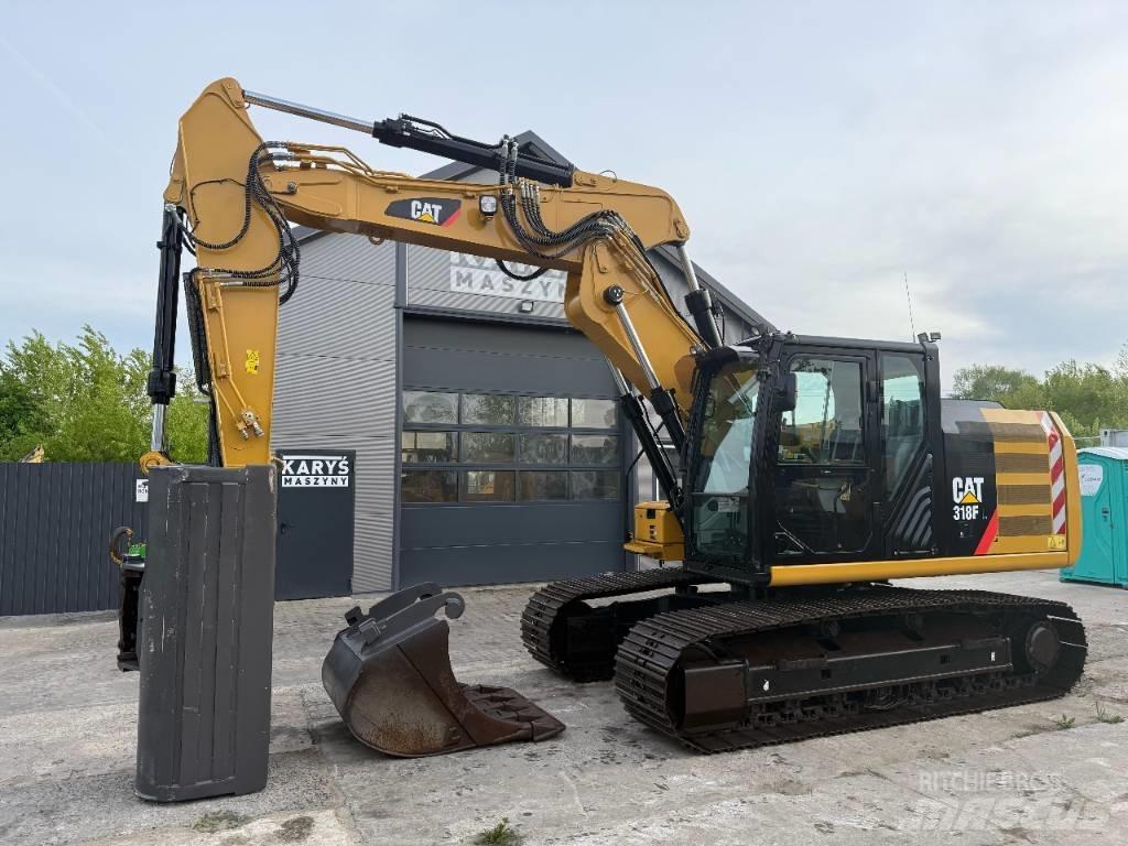 CAT 318 Escavadeiras de esteiras