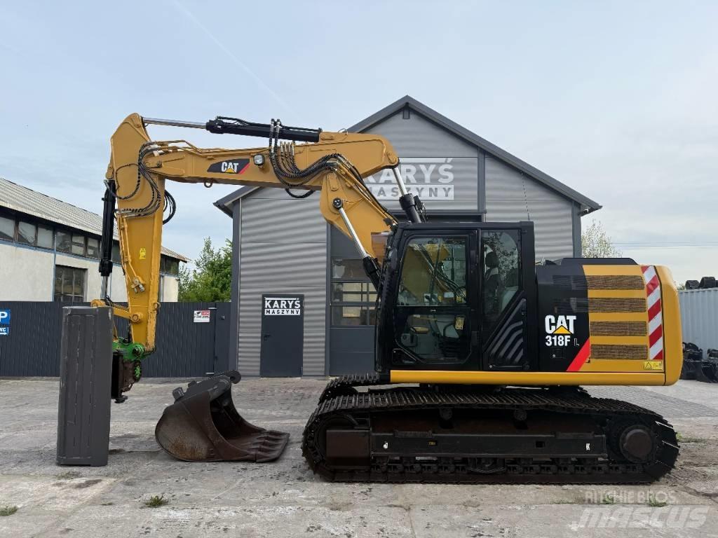 CAT 318 Escavadeiras de esteiras