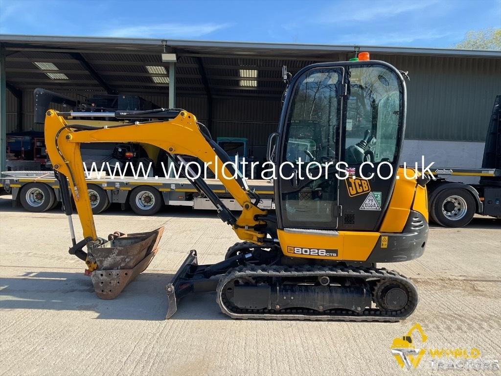 JCB 8026 CTS Miniescavadeiras