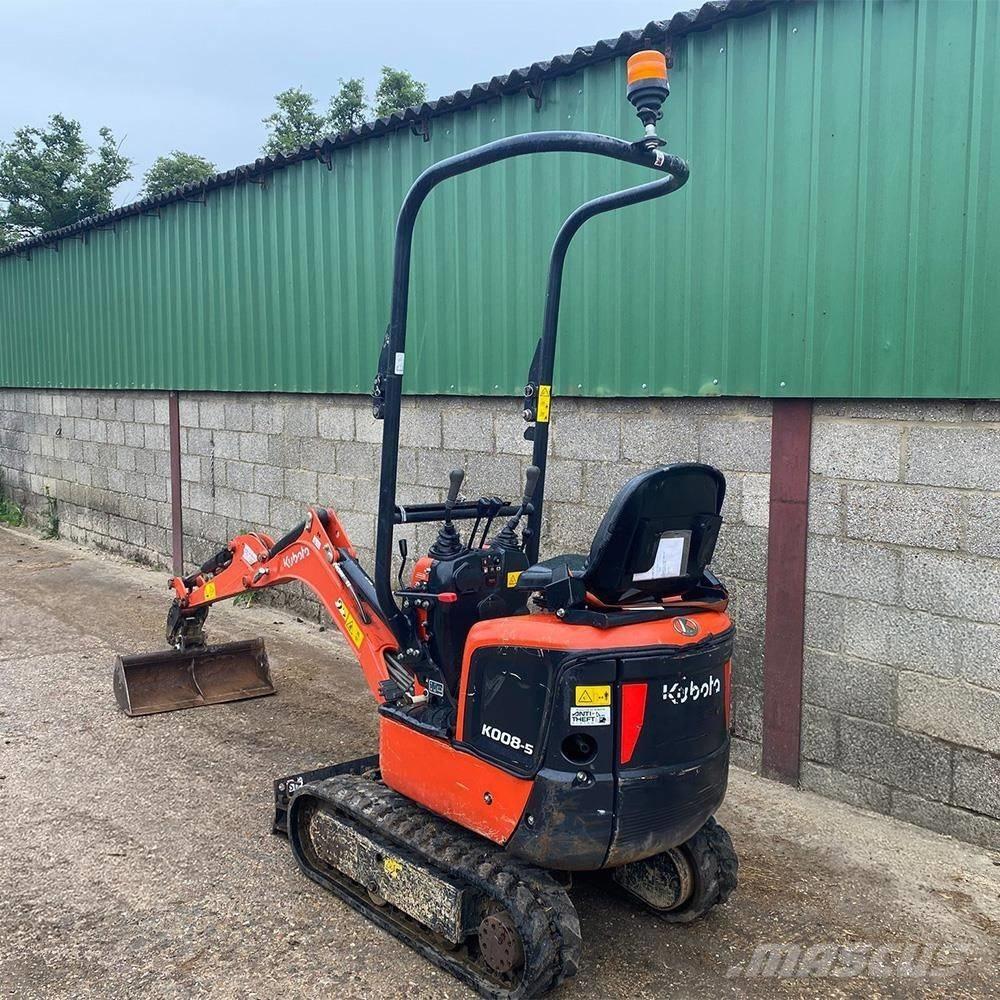 Kubota K 008-5 Miniescavadeiras