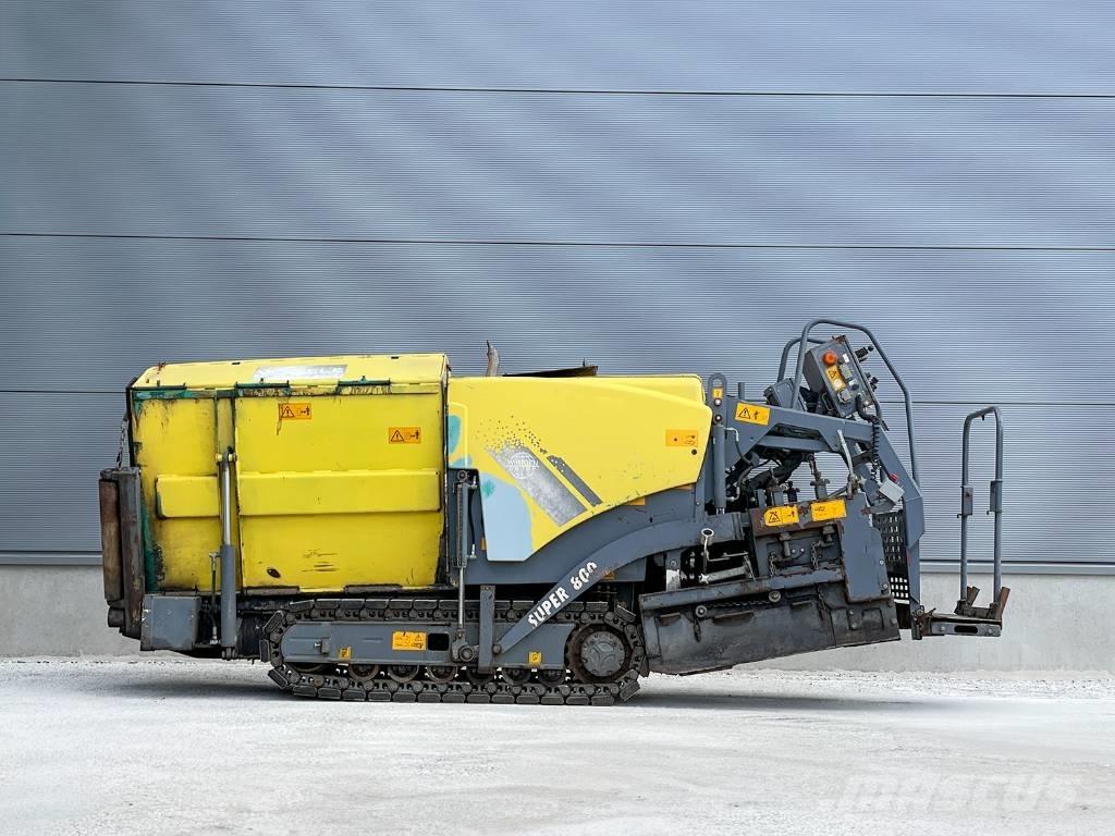 Vögele SUPER 800 Espalhadoras de asfalto