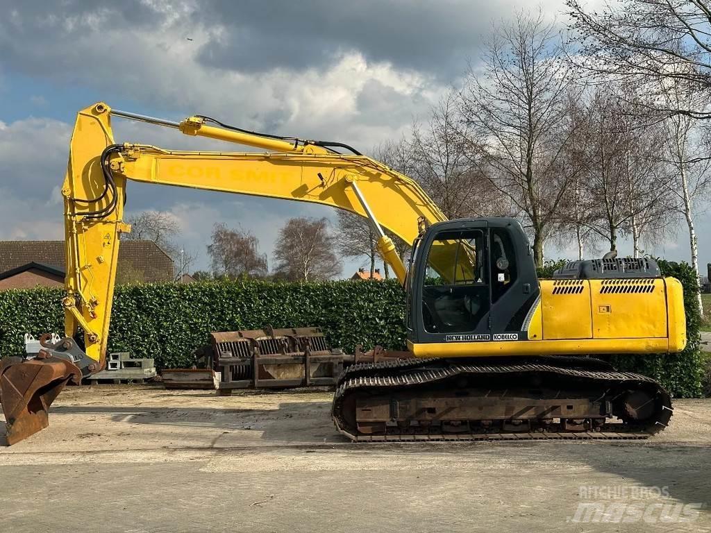 New Holland E215 Escavadeiras de esteiras