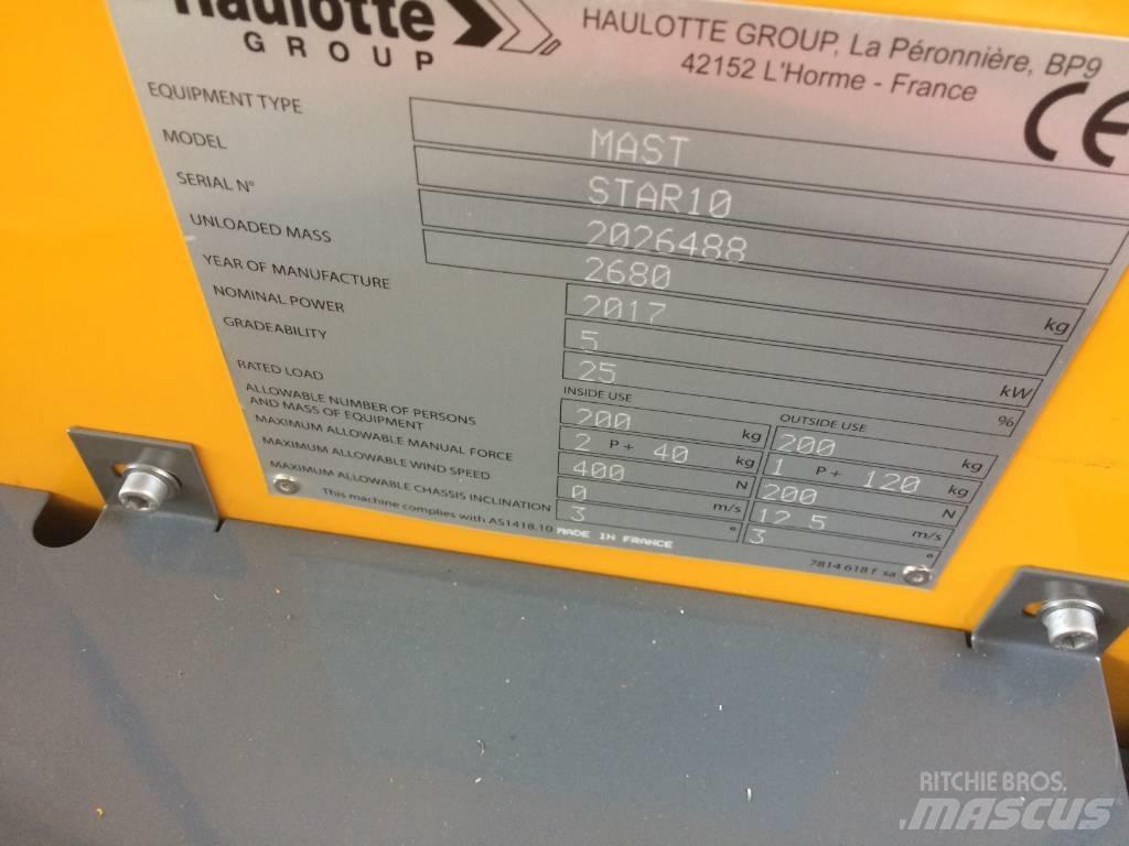 Haulotte Star 10 Plataformas de Mastro Vertical
