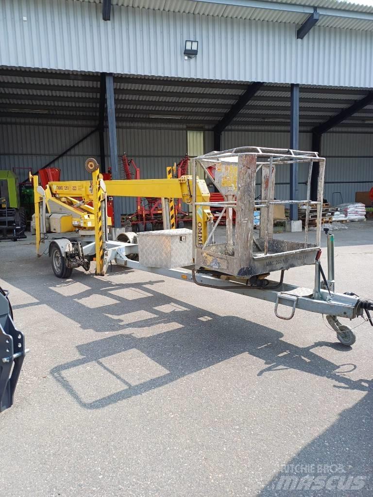 Omme 1250 Plataformas aéreas montadas em atrelados