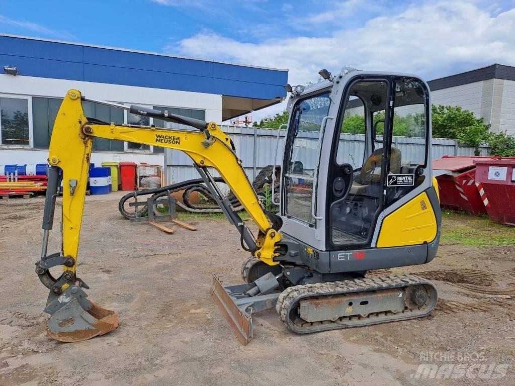Wacker Neuson ET18 Escavadeiras de esteiras