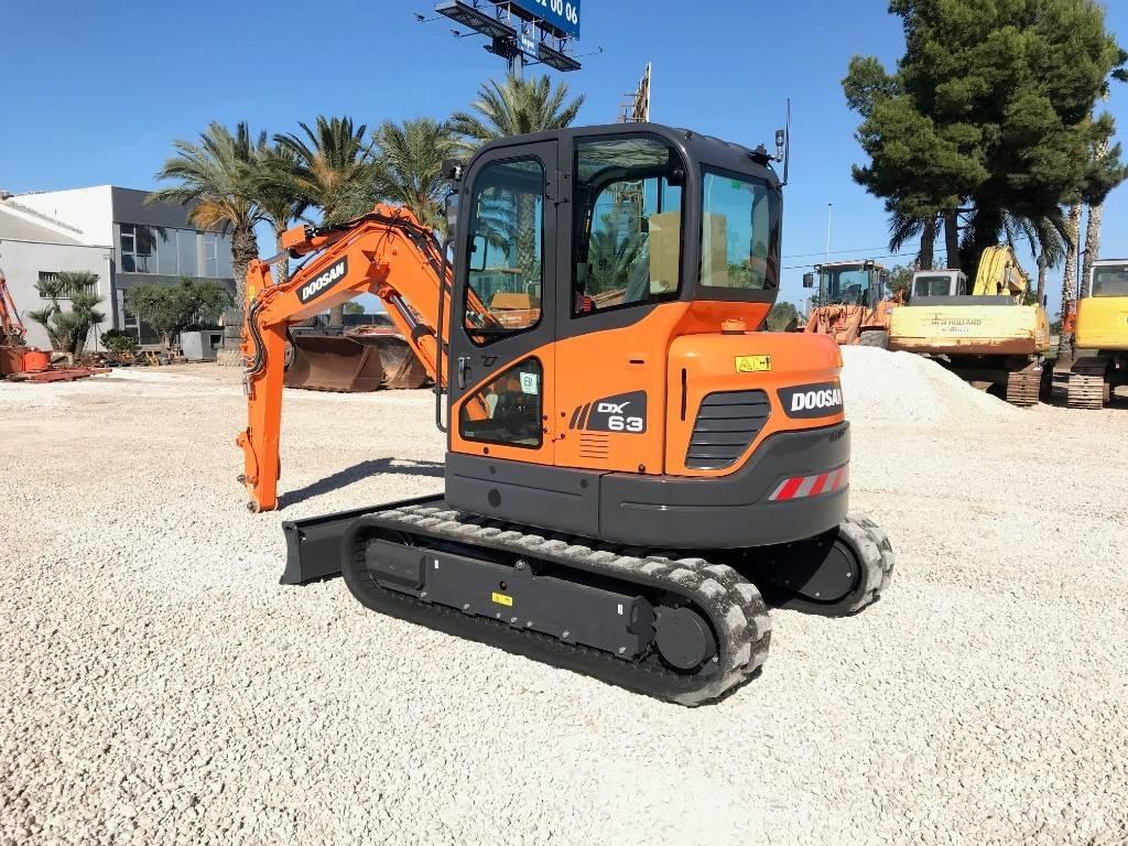 Doosan DX 63-3 Miniescavadeiras