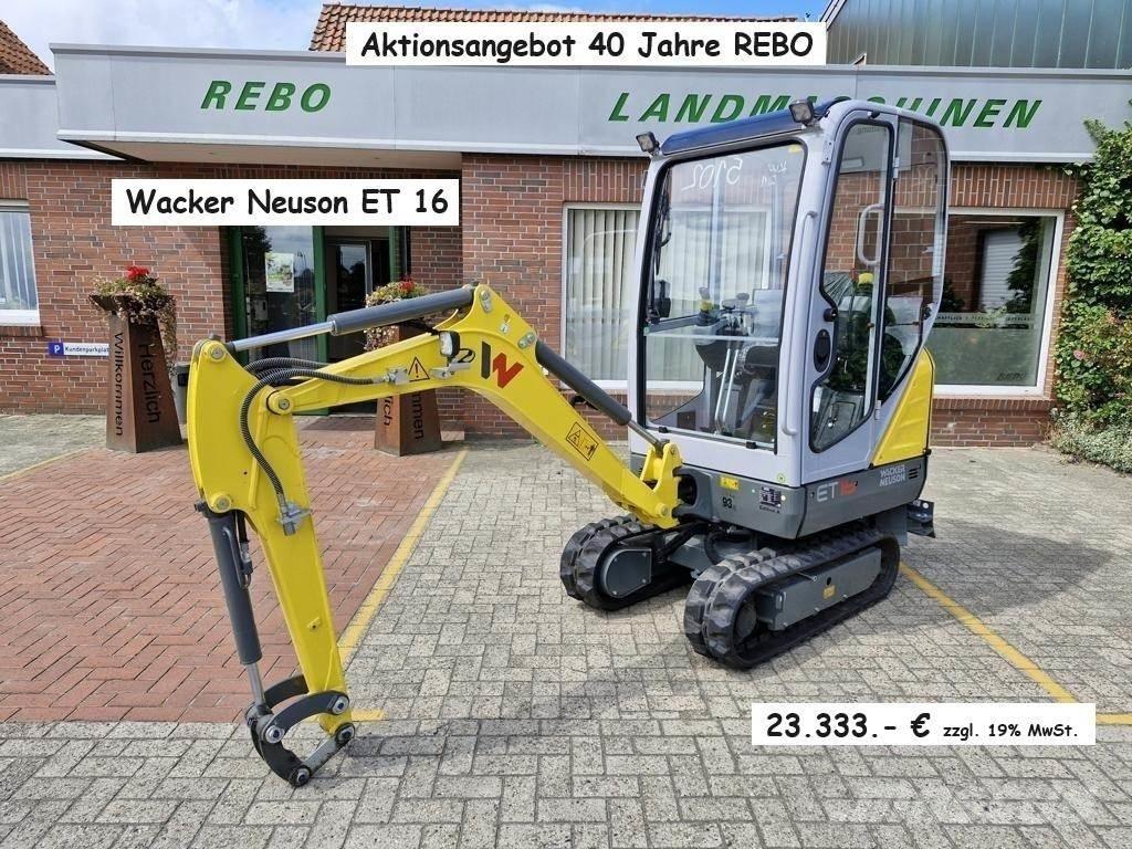 Wacker ET 16 Miniescavadeiras