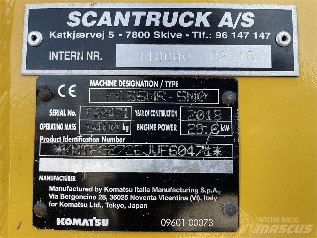 Komatsu PC55MR-5 Escavadoras de rodas