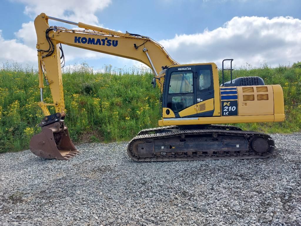 Komatsu PC210LC-10 Escavadeiras de esteiras