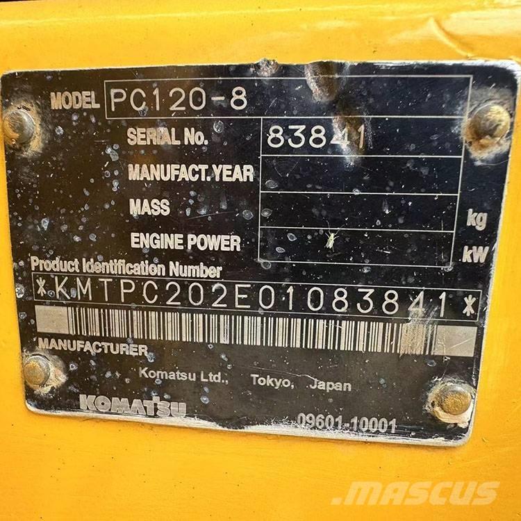 Komatsu PC 120-8 Escavadeiras de esteiras