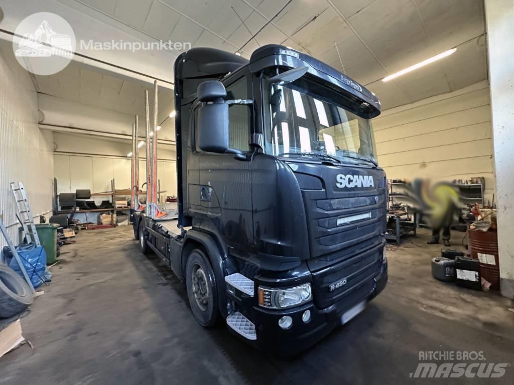 Scania R 490 LB Caminhões de transporte de troncos