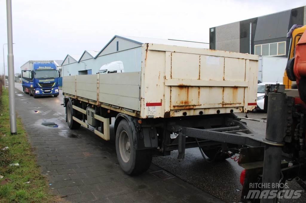Lecitrailer + 2 AXEL Reboques estrado/caixa aberta
