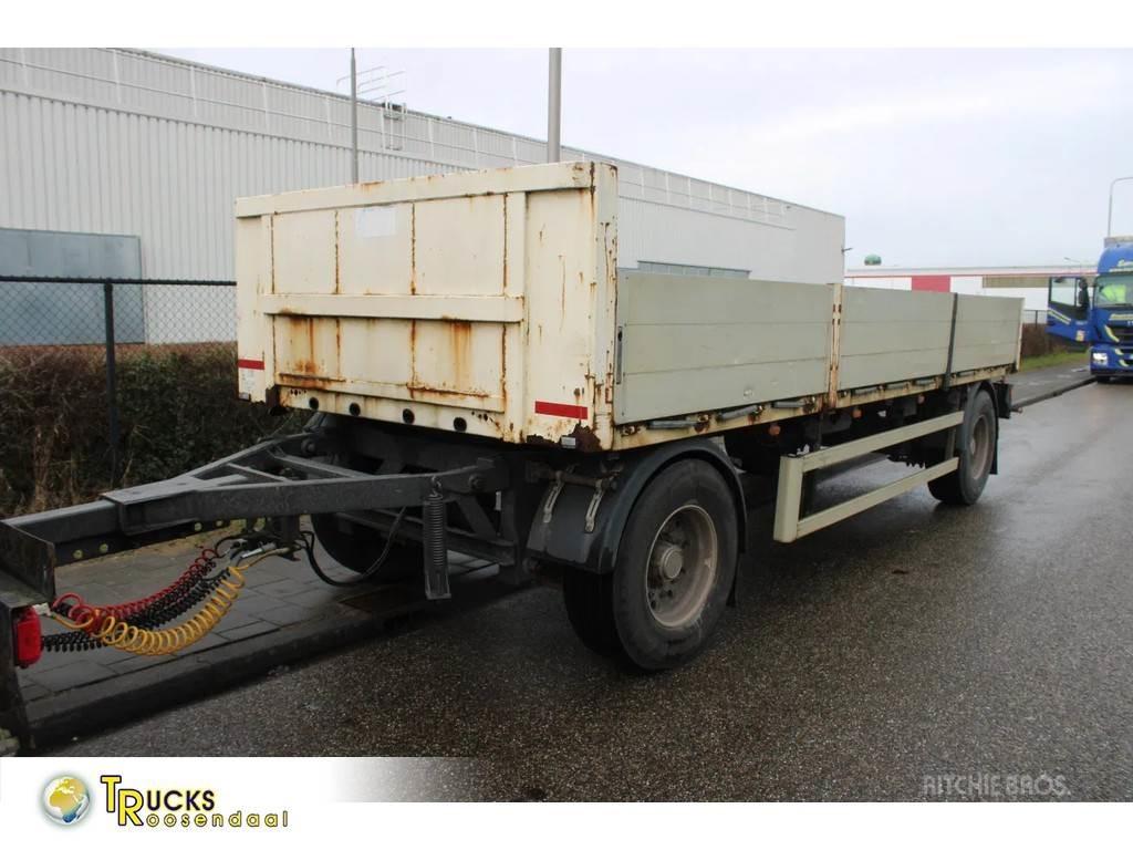 Lecitrailer + 2 AXEL Reboques estrado/caixa aberta