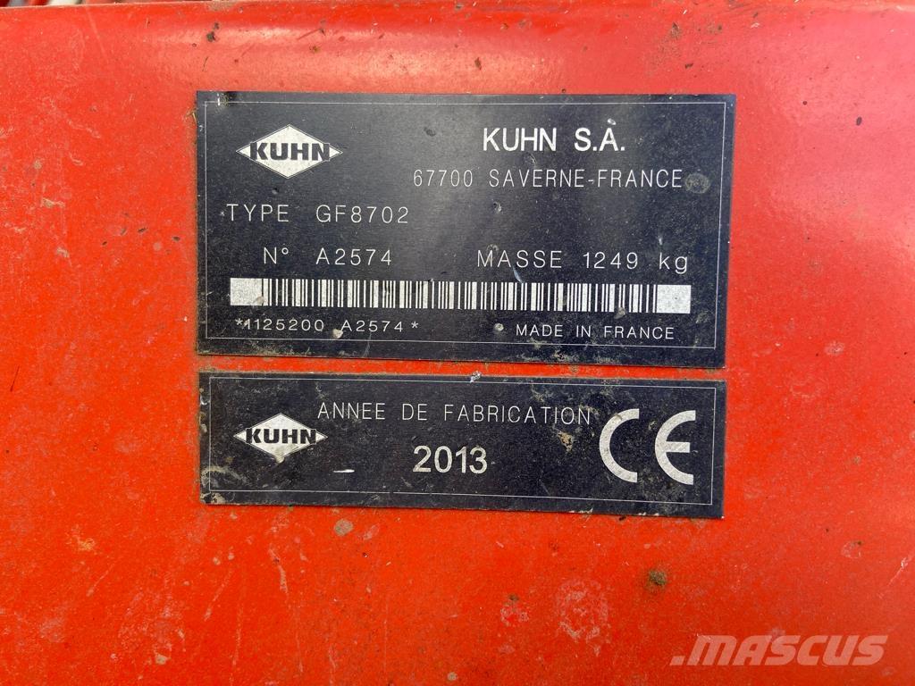 Kuhn GF8702 Ancinho virador