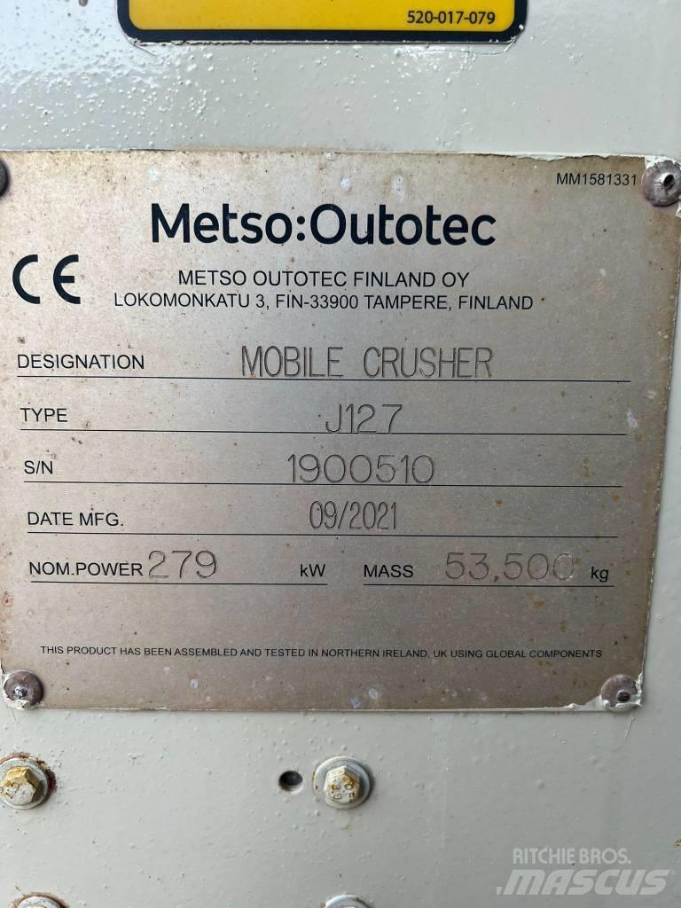 Metso Nordtrack J127 Britadeiras