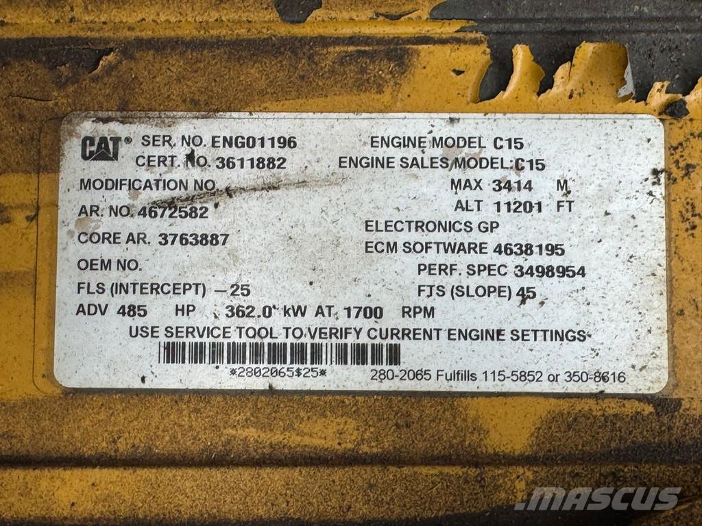 CAT 374FL Escavadoras especiais