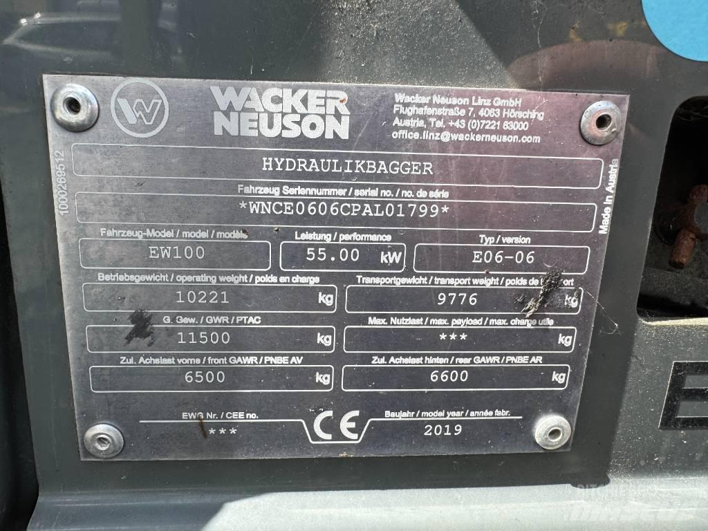 Wacker Neuson EW100 Escavadoras de rodas