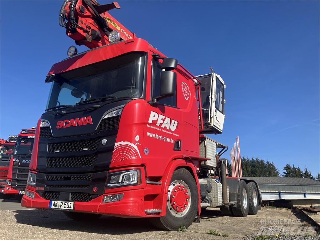 Scania R 590 Caminhões de transporte de troncos