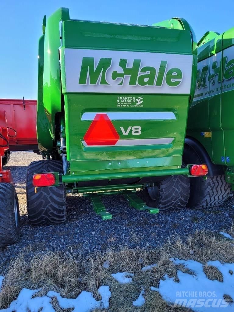 McHale V8 Enfardadeira de rolos