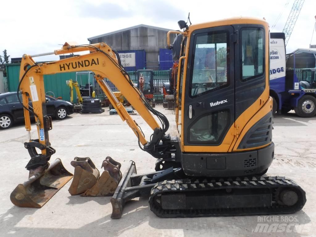 Hyundai Robex 27 Z-9 Miniescavadeiras