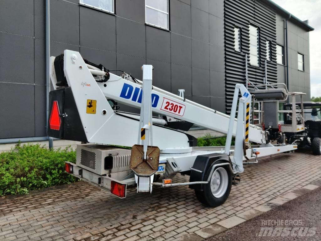 Dino 230 T Skylift Plataformas aéreas montadas em atrelados