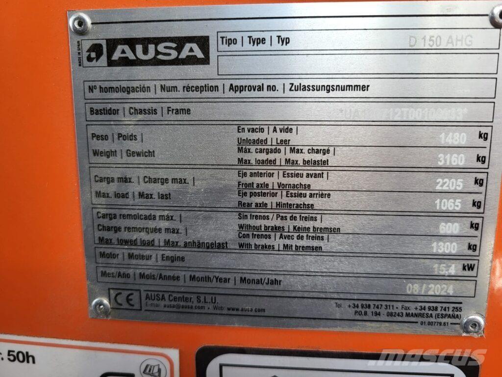 Ausa D150AHG Camiőes basculantes rígidos