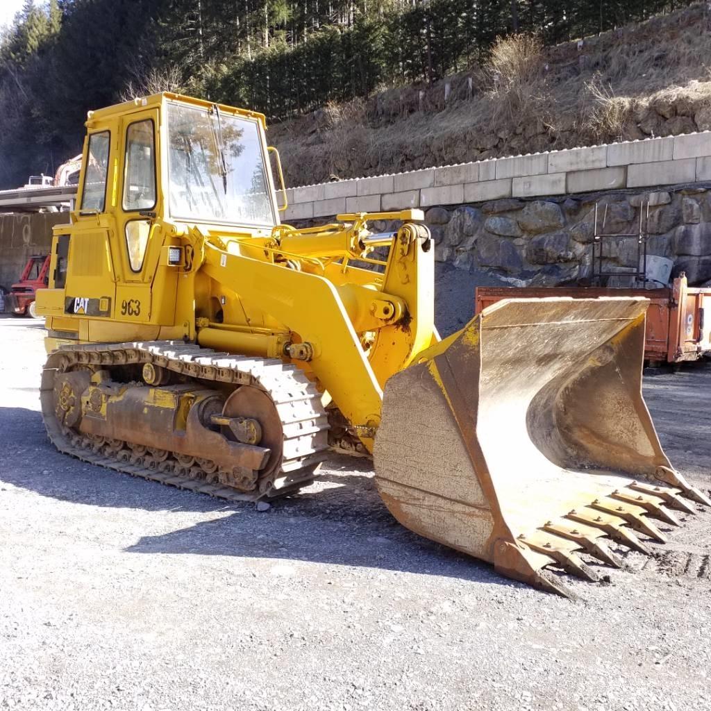 CAT 963 Carregadoras de lagartas