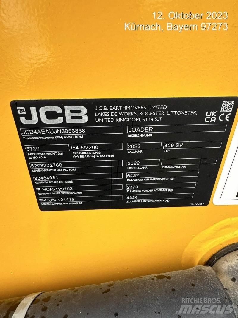 JCB 409 Carregadeiras de rodas