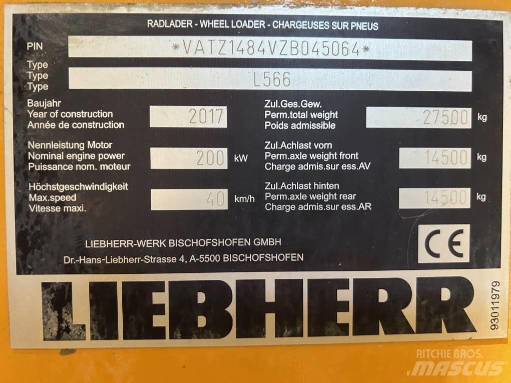 Liebherr L 566 Carregadeiras de rodas