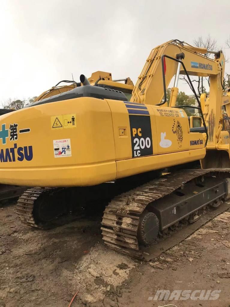 Komatsu pc200-7 Escavadeiras de esteiras
