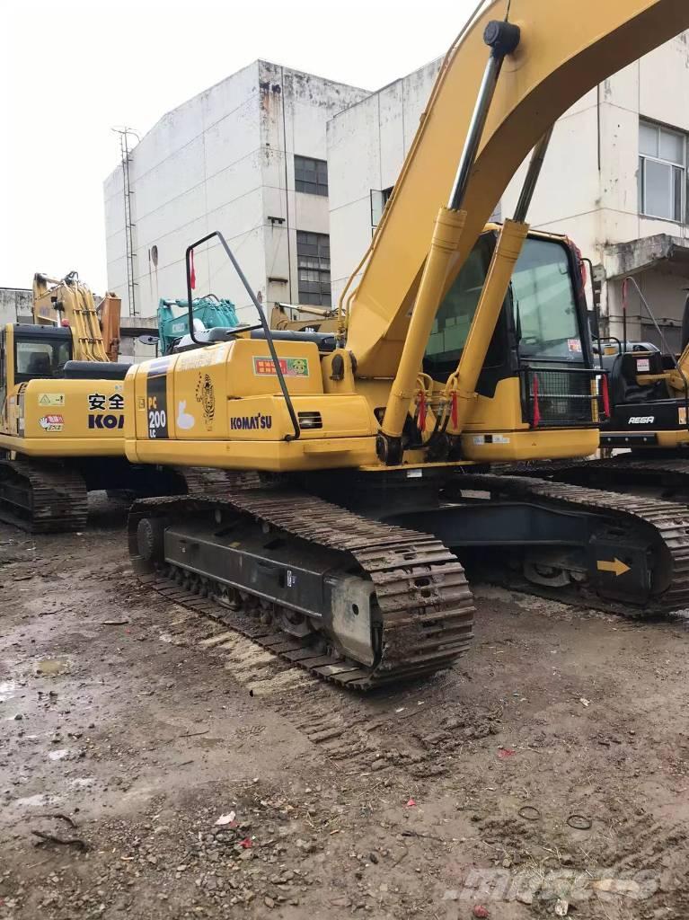 Komatsu pc200-7 Escavadeiras de esteiras