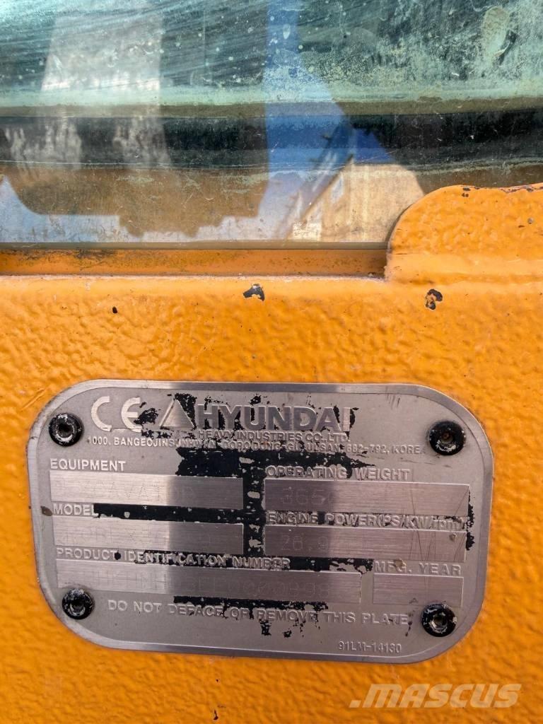 Hyundai Robex 35 Z-9 Miniescavadeiras