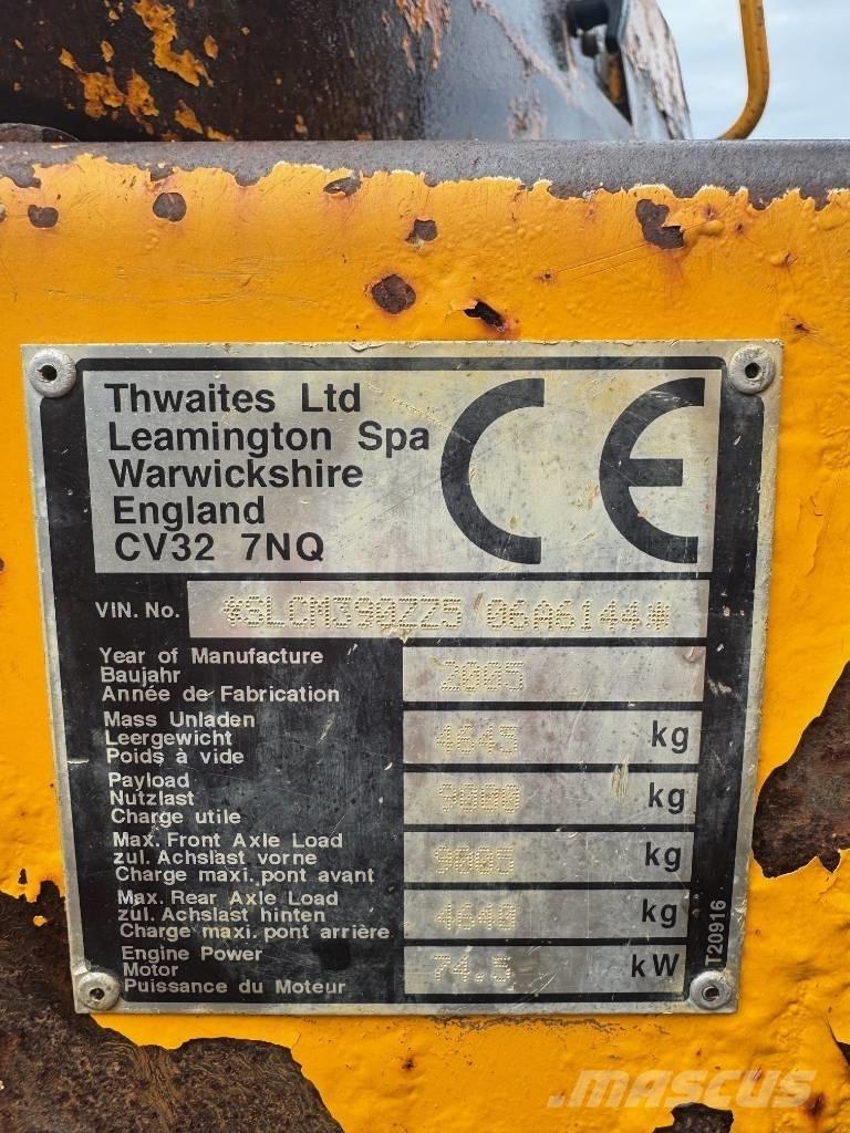Thwaites 9T Dumpers de obras