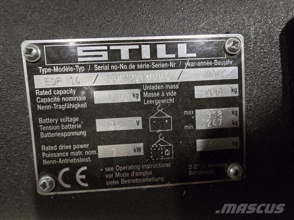 Still EGP 14 Empilhador para operador externo